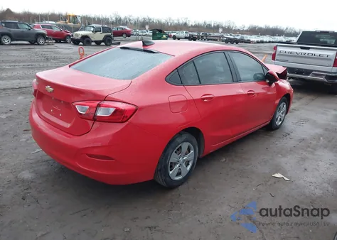 2017 Chevrolet Cruze Ls Auto из США, поврежденный, VIN 1G1BC5SM3H7269697